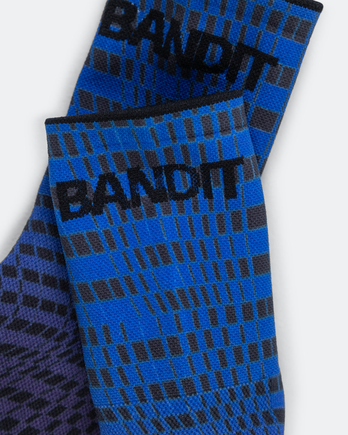 Bandit Running - Lite Run Quarter Sock - Bauhaus Blue (2 Pack) - Up There Athletics