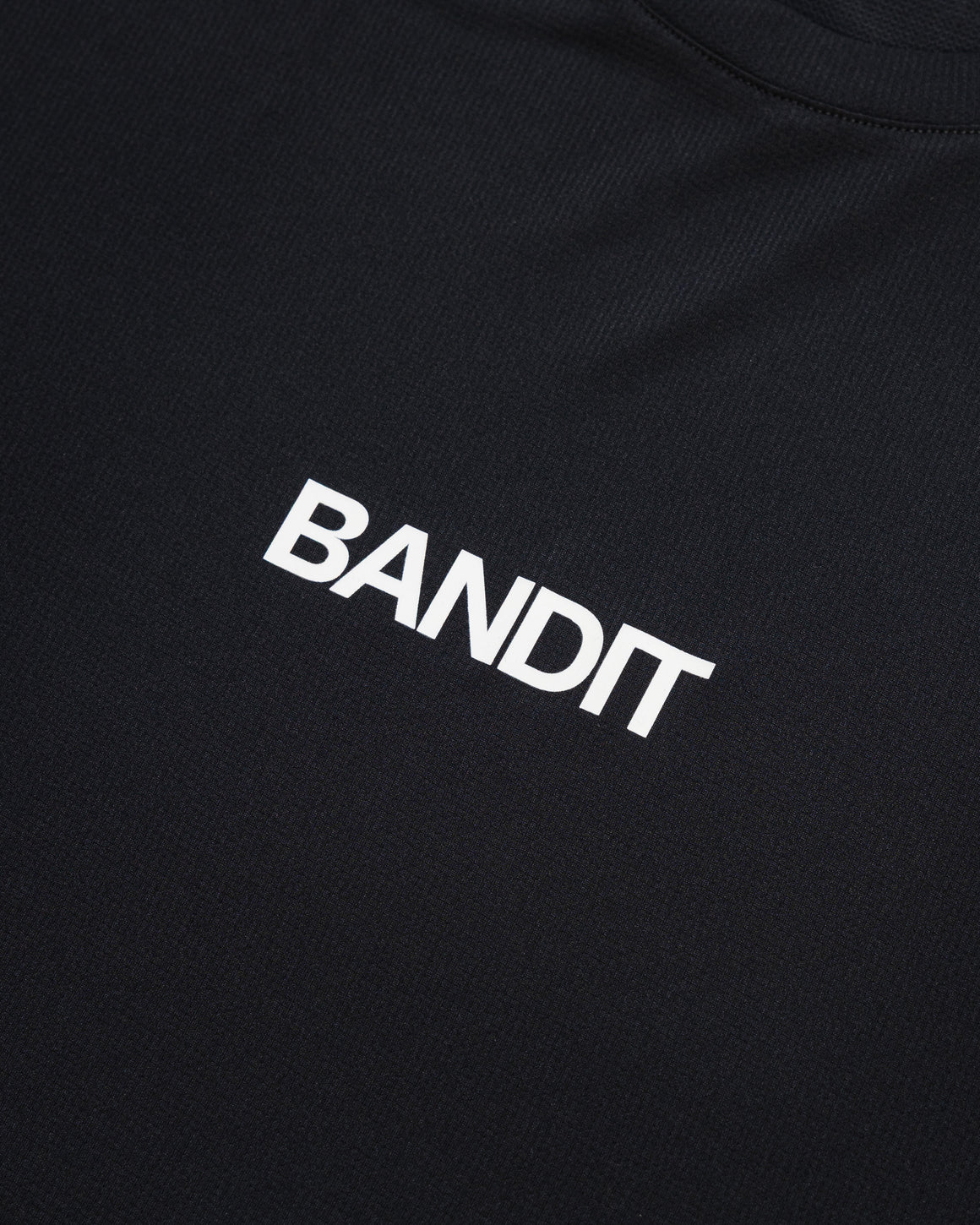 Bandit Running - Mens Drift Performance Training Tee - Black - Up There Athletics