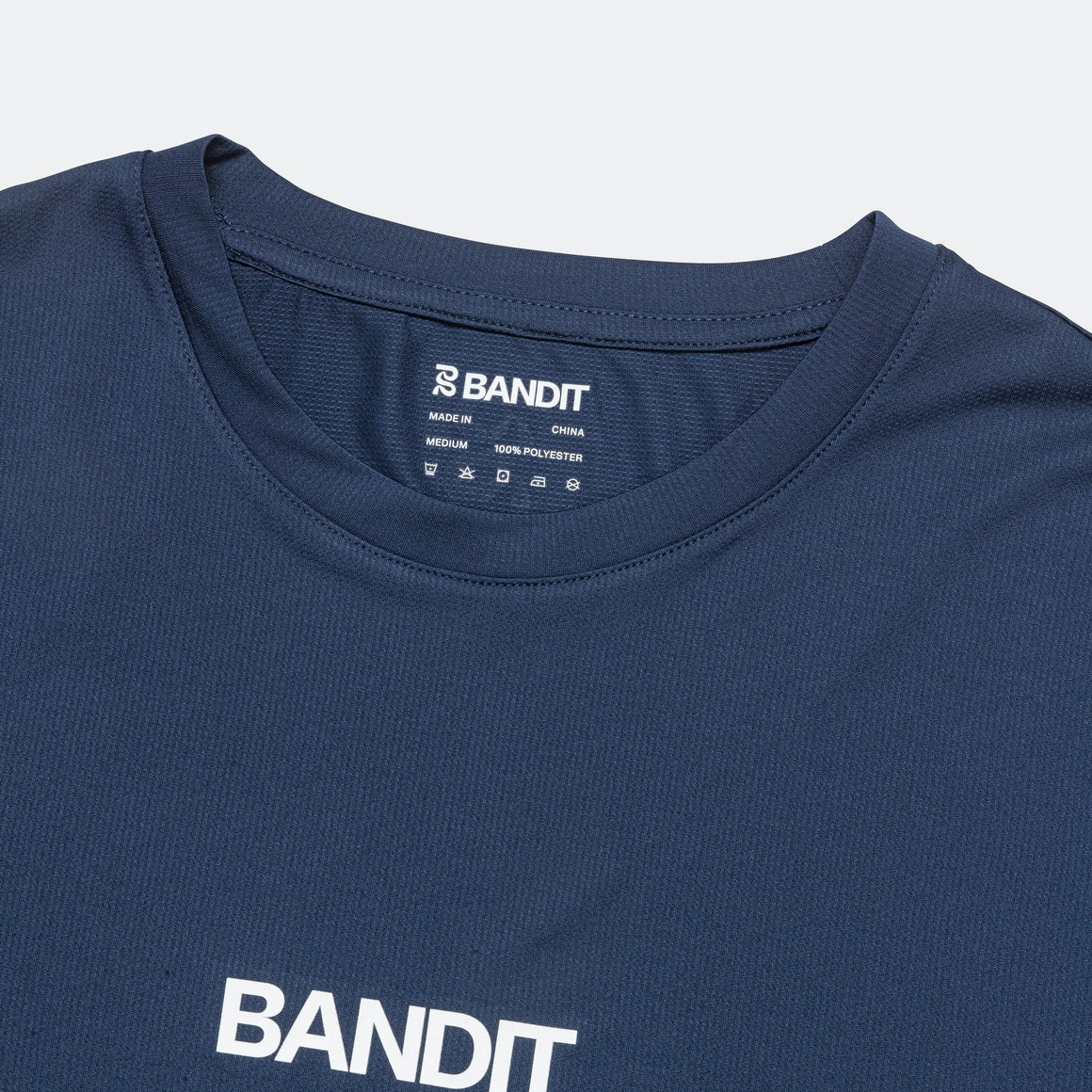 Bandit Running - Mens Drift Performance Training Tee - NY Navy - Up There Athletics