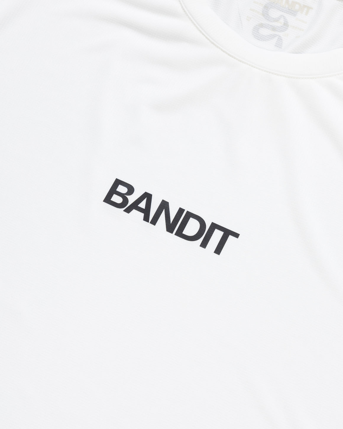 Bandit Running - Mens Drift Performance Training Tee - White - Up There Athletics