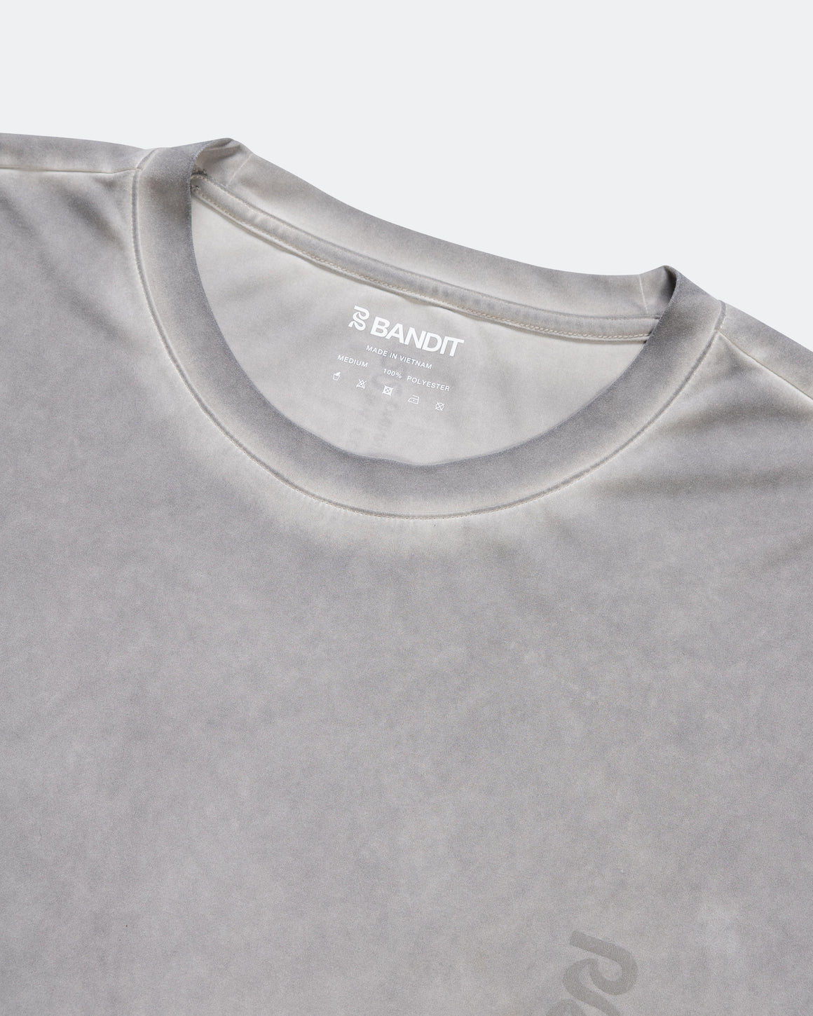 Bandit Running - Mens FrioSoft Perforated Box Tee - Concrete Taupe - Up There Athletics