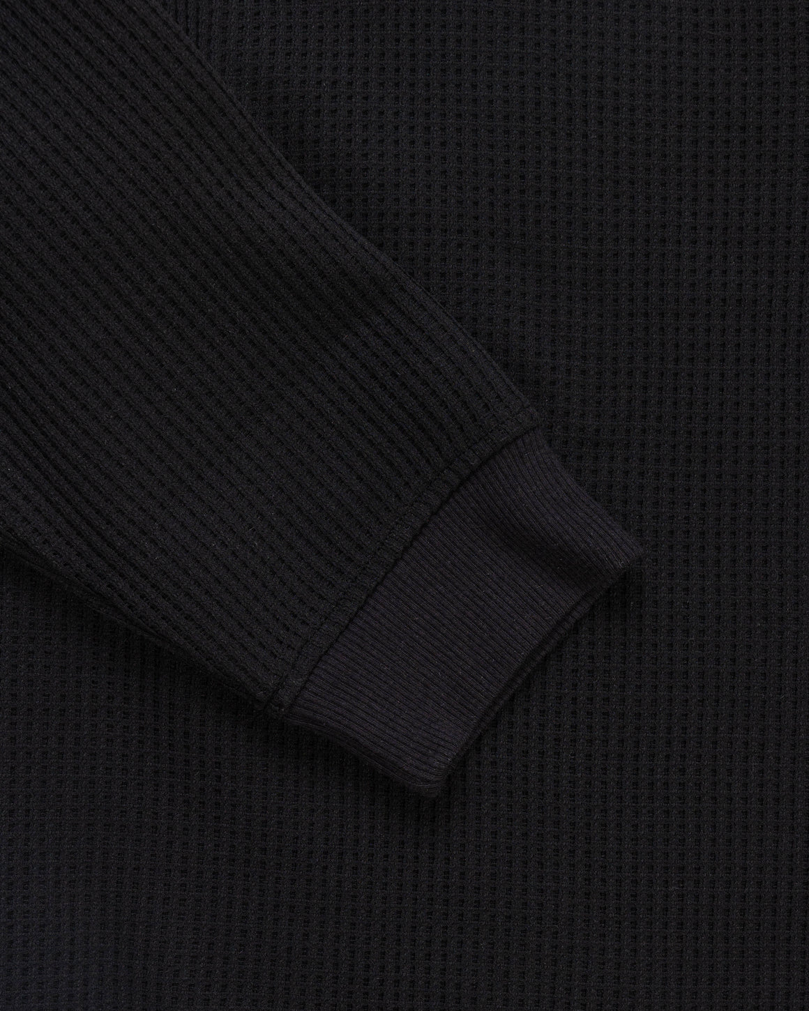 Bandit Running - Mens Polartec Waffle Long Sleeve - Black - Up There Athletics