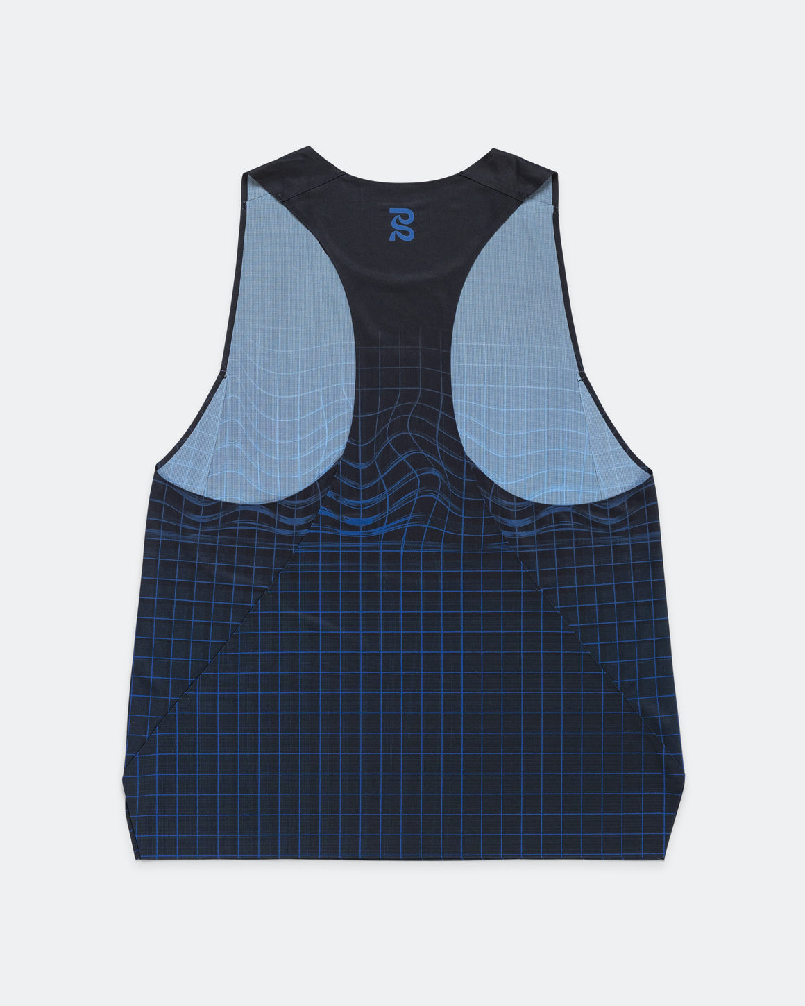 Bandit Running - Mens Specter Race Singlet with Flopack - Bauhaus Blue - Up There Athletics