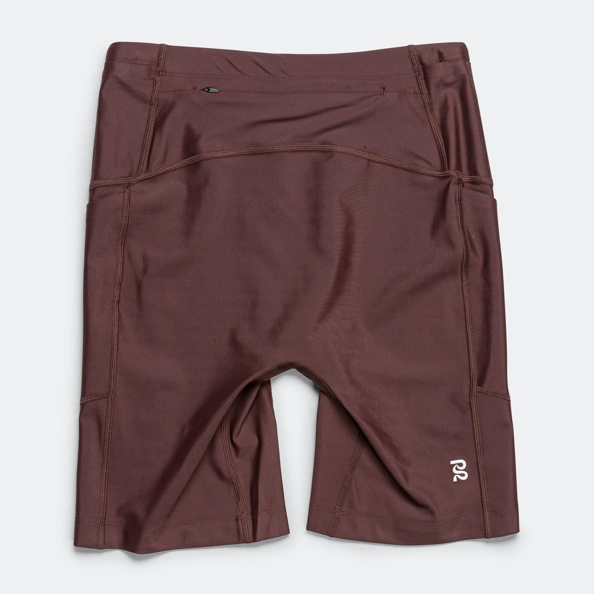 Bandit Running - Mens Superbeam™ Next Gen 7 Pocket Half Tights - Chocolate - Up There Athletics