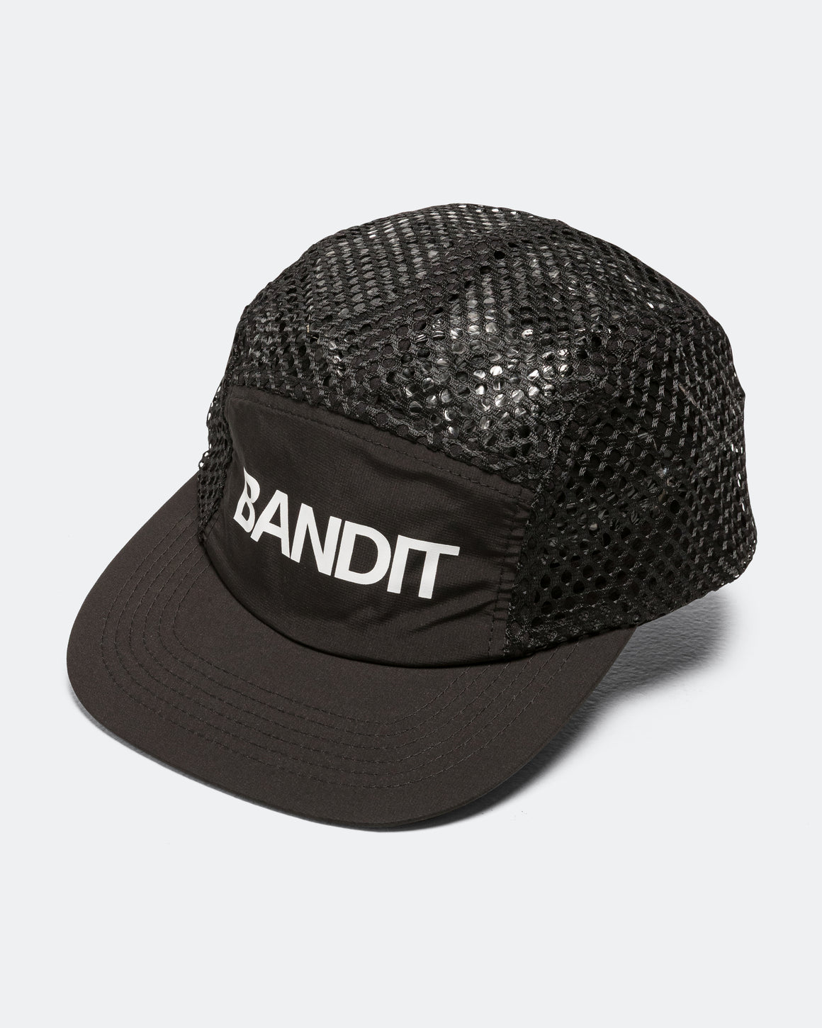 Bandit Running - Mesh Run Hat - Black - Up There Athletics