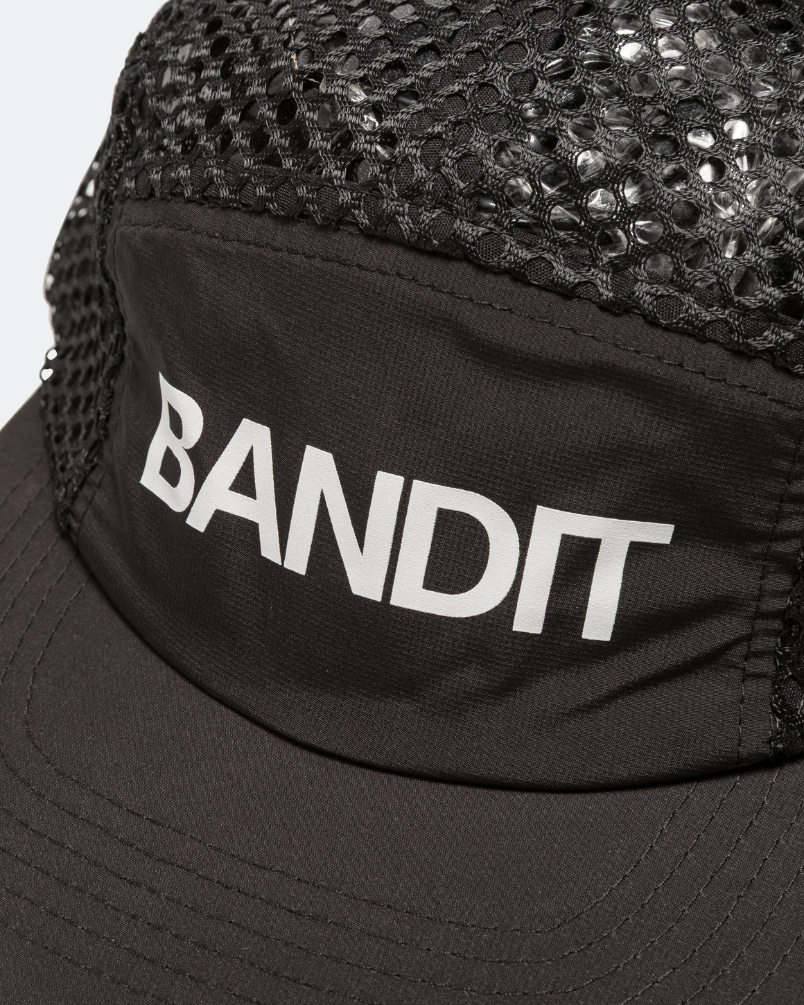 Bandit Running - Mesh Run Hat - Black - Up There Athletics