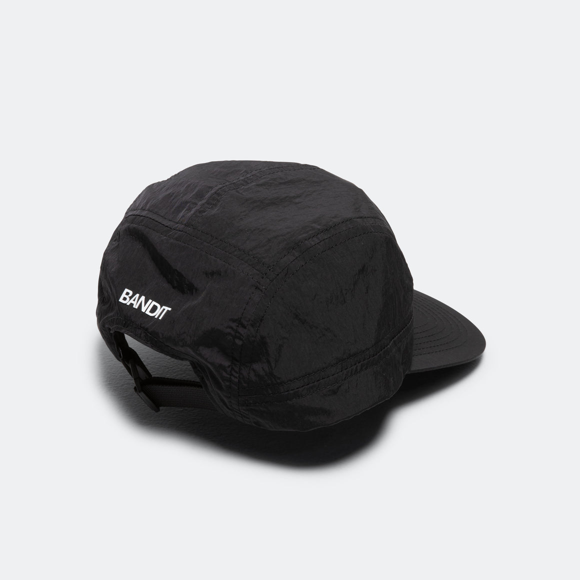 Bandit Running - Nylon Run Hat 'Split Spiral' - Black - Up There Athletics