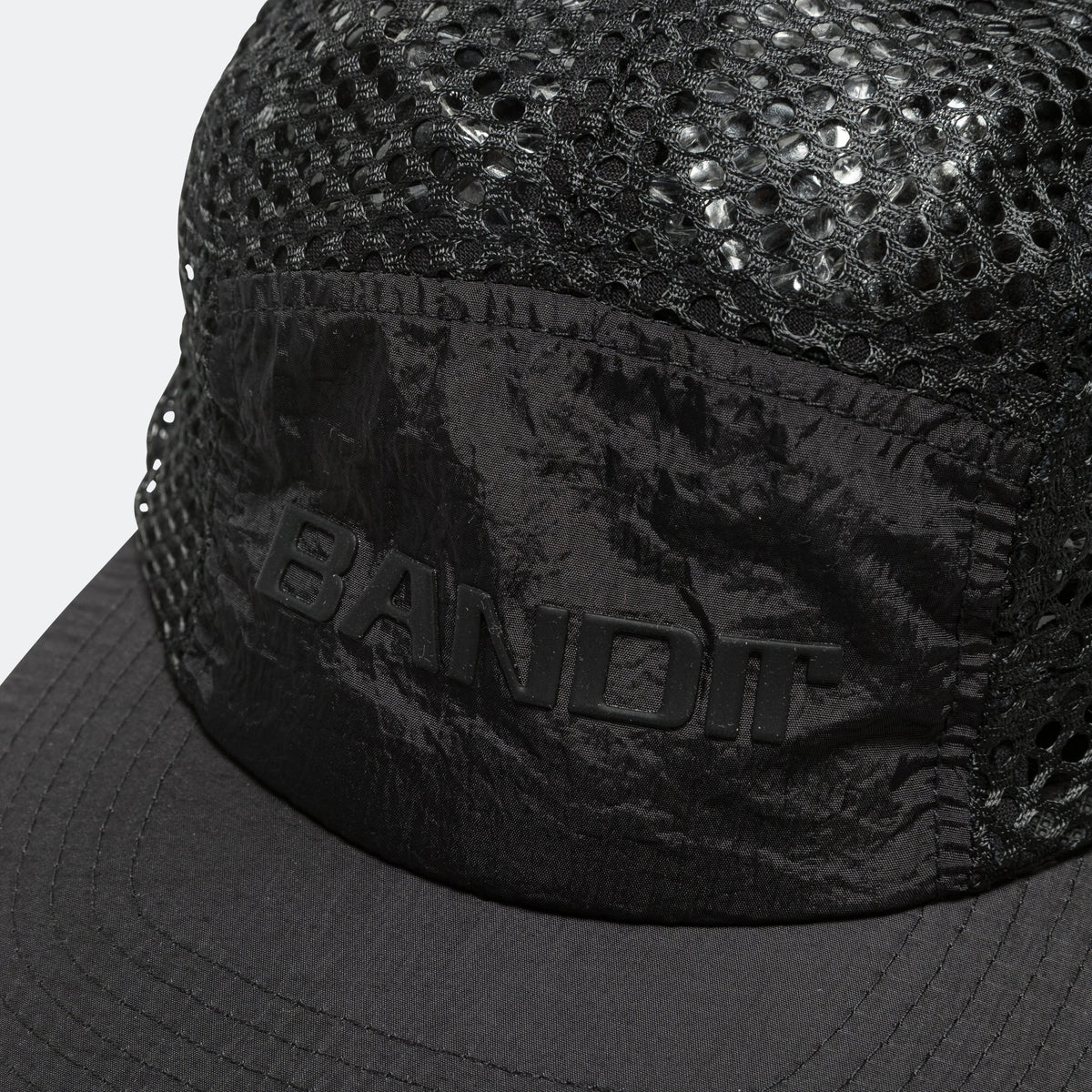 Bandit Running Bandit Open Mesh Run Hat - Black | Up There Athletics