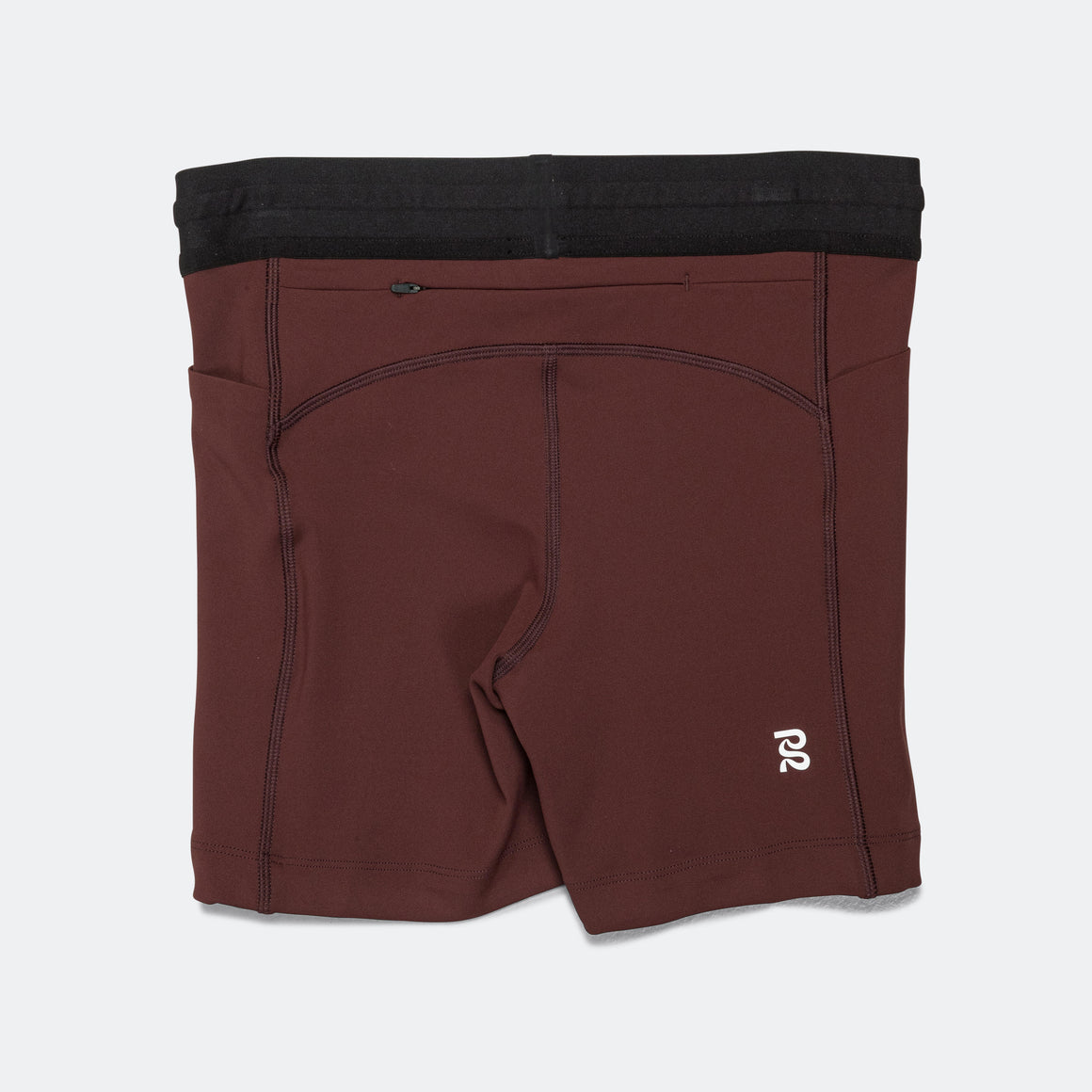 Bandit Running - Womens Stamina™ 5" Compression Shorts - Deep Cherry - Up There Athletics