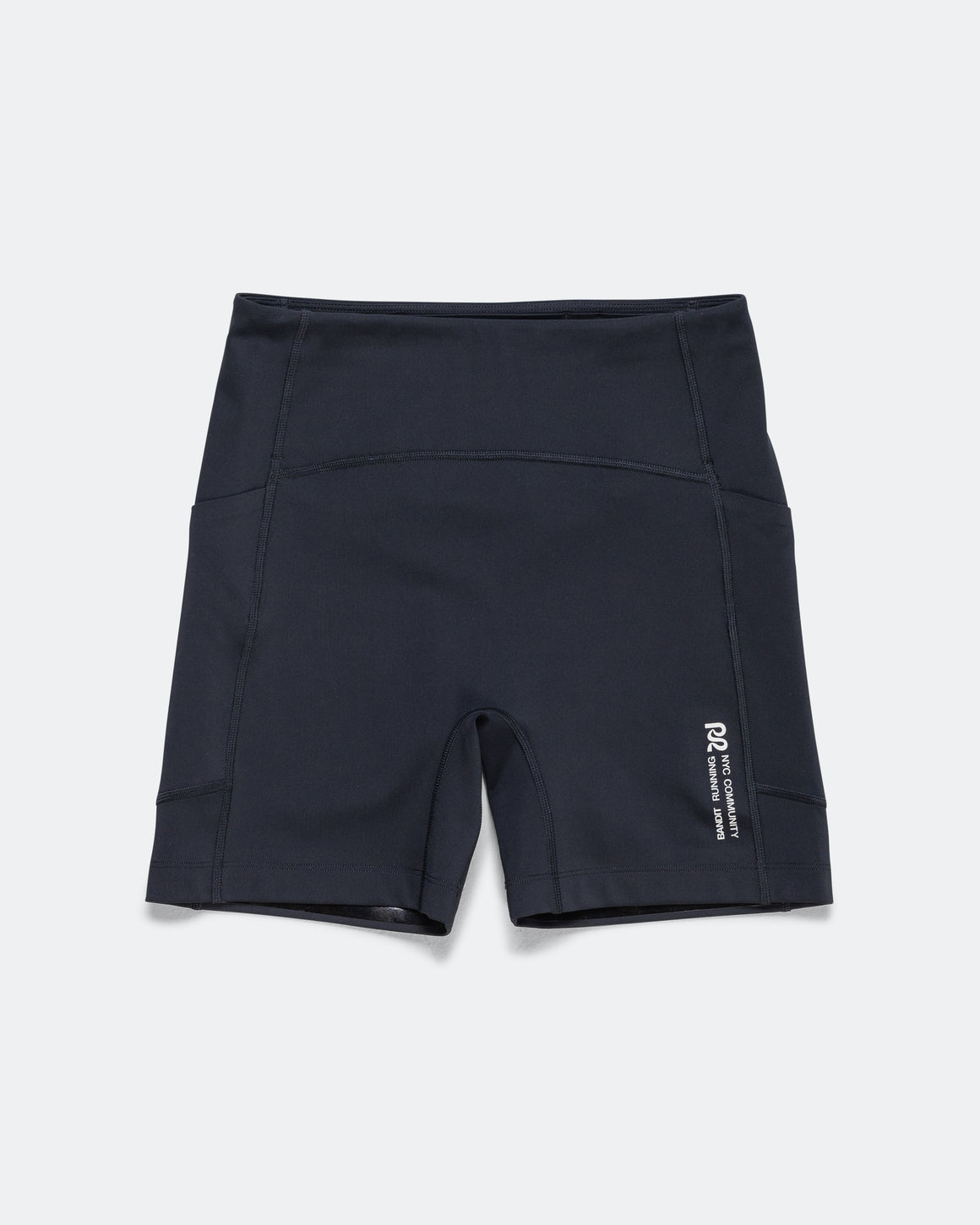 Bandit Running - Womens Stamina High Waist 5in Compression Shorts - Black - Up There Athletics