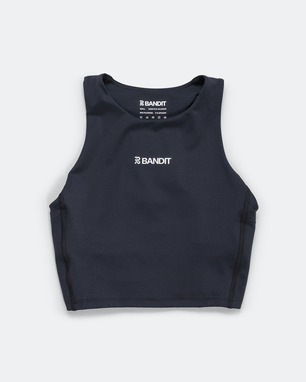 Bandit Running - Womens Stamina Race Crop - Black - Up There Athletics
