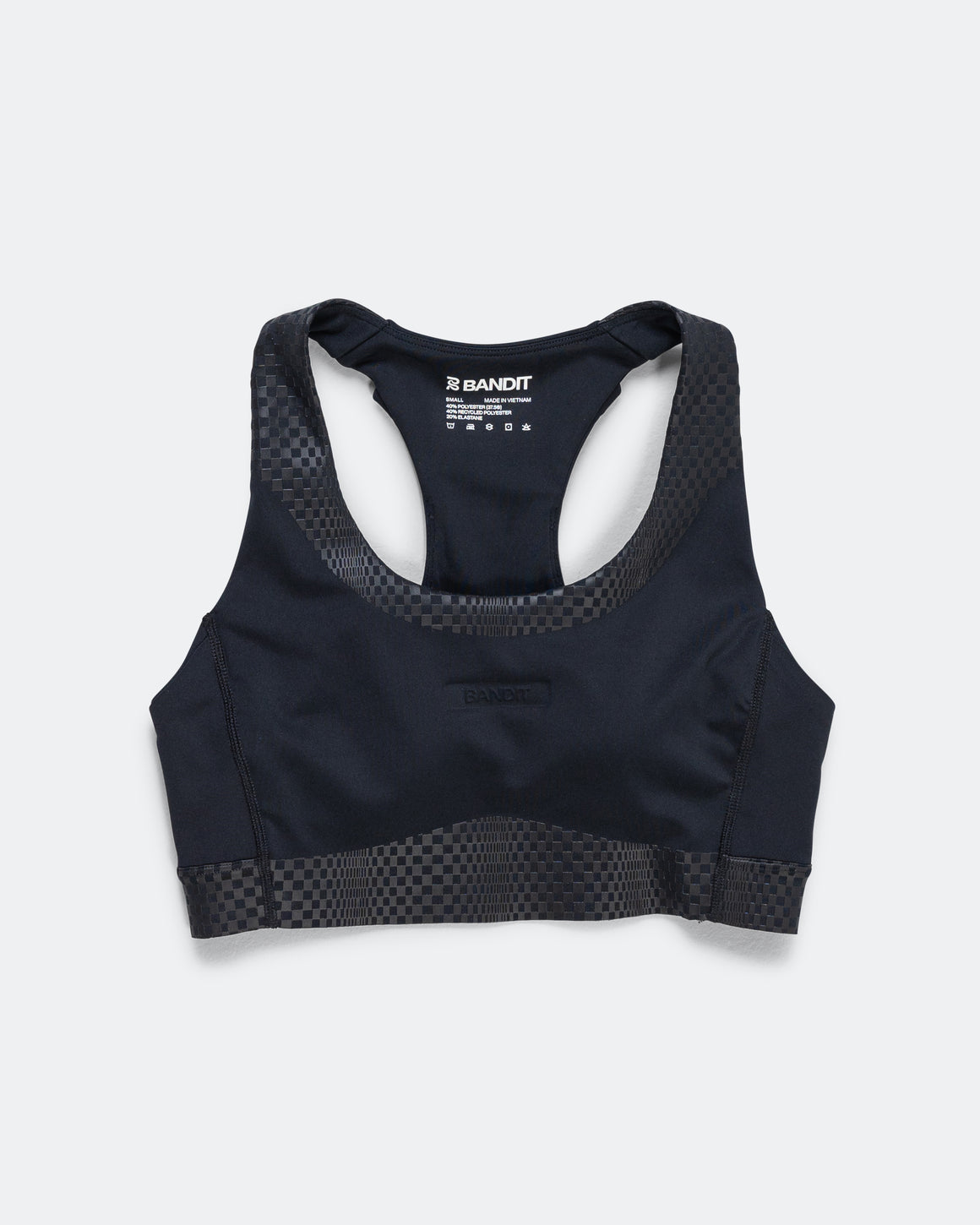 Bandit Running - Womens Stamina-V Threshold Run Bra - Black - Up There Athletics