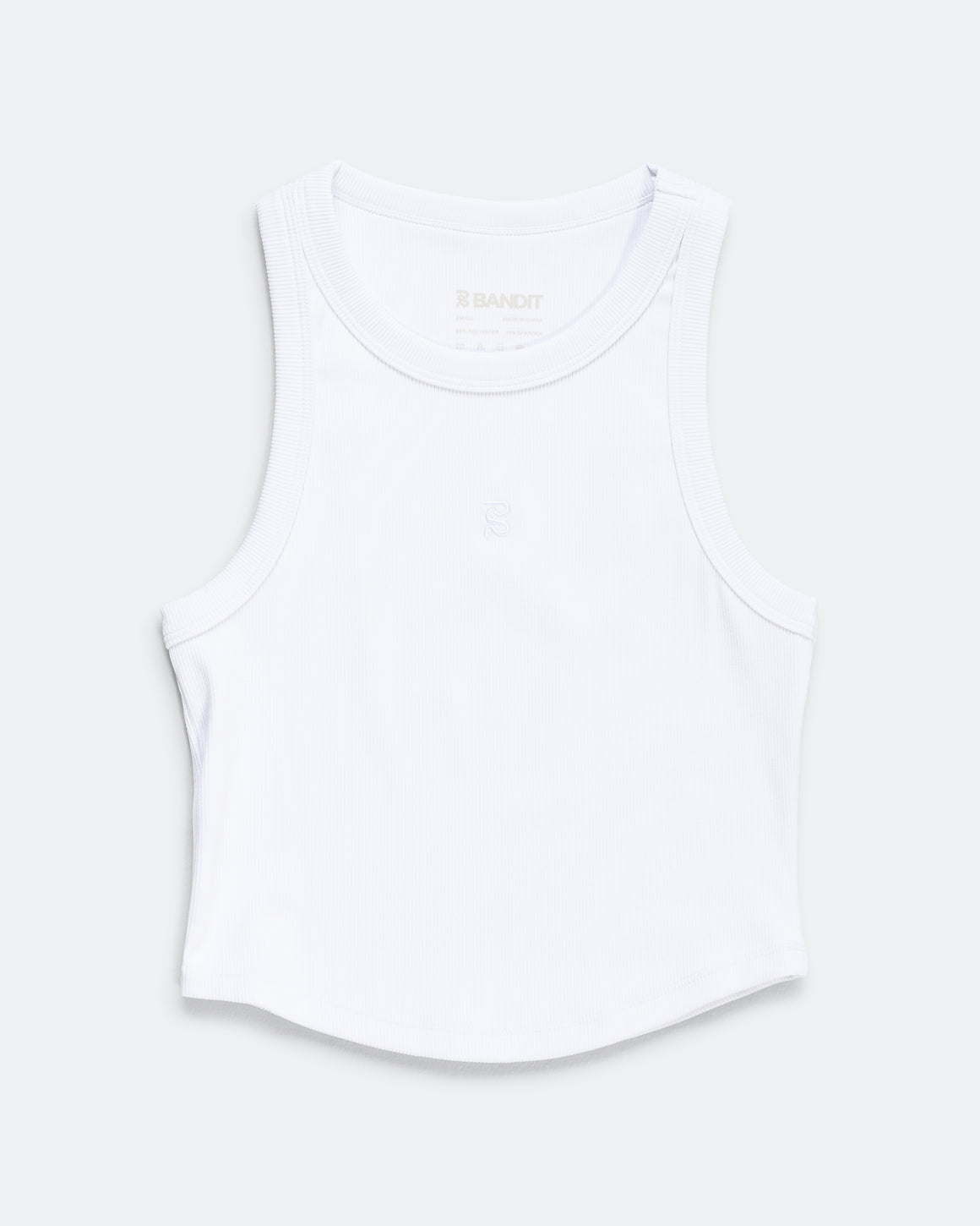 Bandit Running - Womens Vituccia Performance Tank - White - Up There Athletics