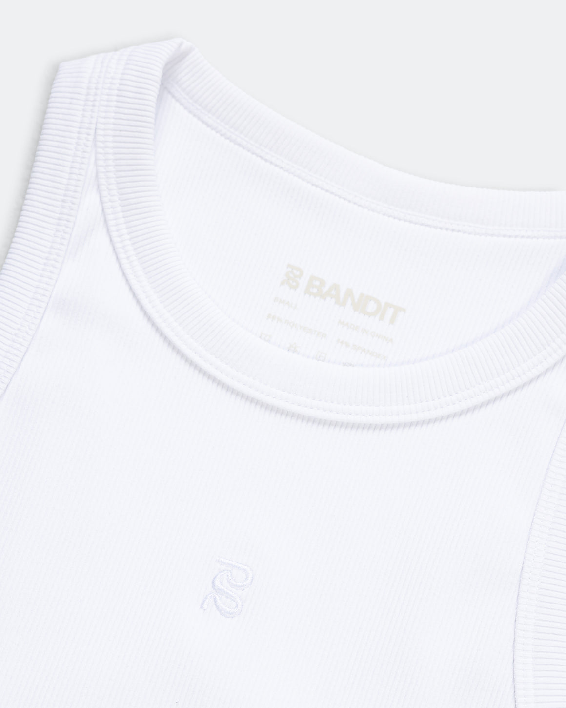 Bandit Running - Womens Vituccia Performance Tank - White - Up There Athletics