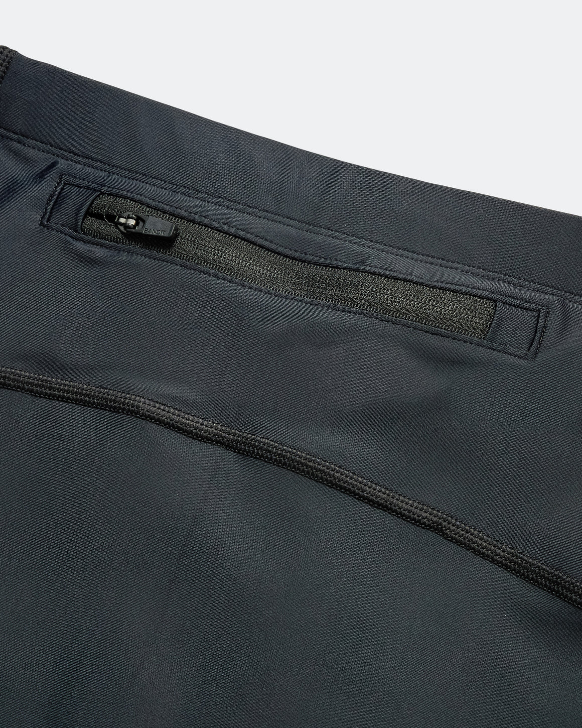 Bandit Running - Superbeam Next Gen 7 Pocket Half Tights - Black - Up There Athletics