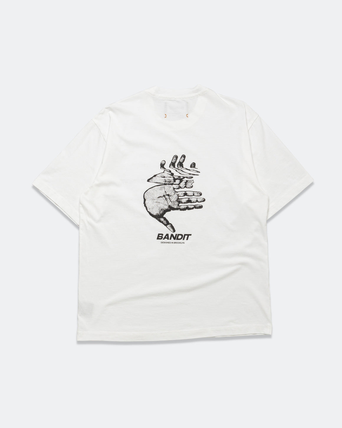 Bandit Running - Winter Classic Cotton Tee - White - Up There Athletics