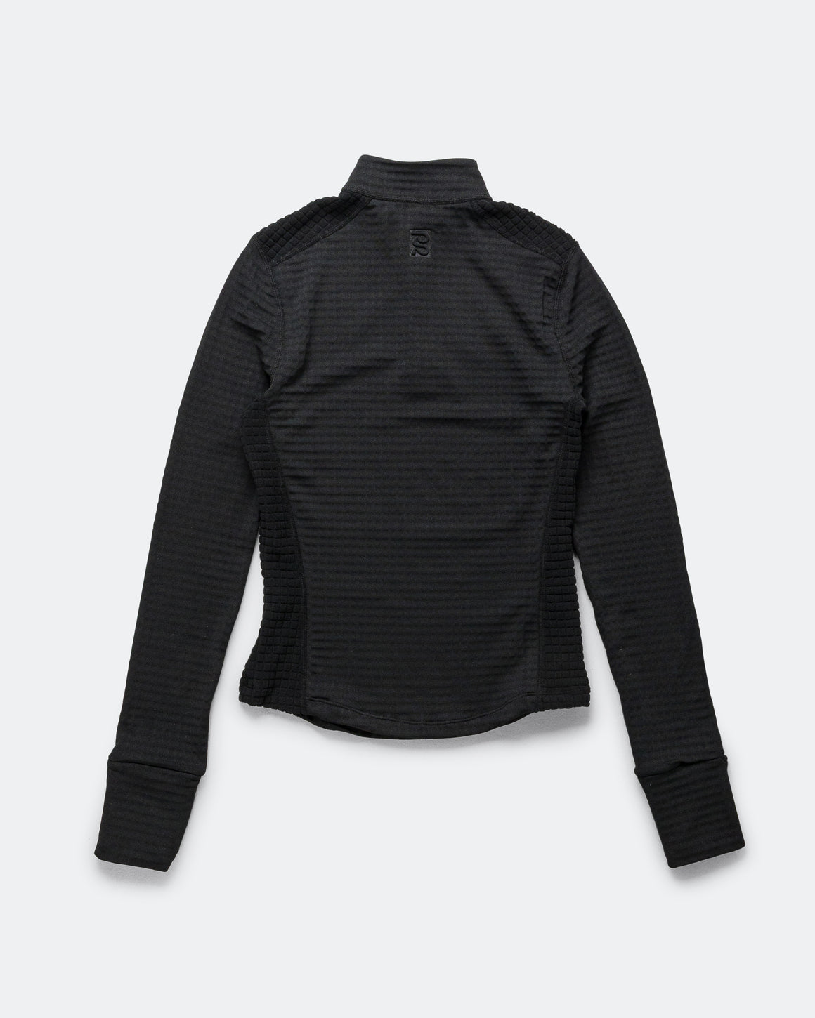 Bandit Running - Womens CaldoGrid Cold Weather Quarter Zip - Black - Up There Athletics