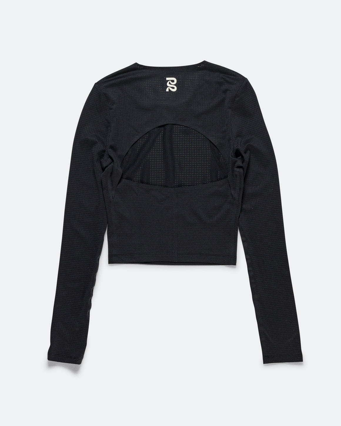 Bandit Running - Womens GeoMesh Eclipse Long Sleeve - Black - Up There Athletics