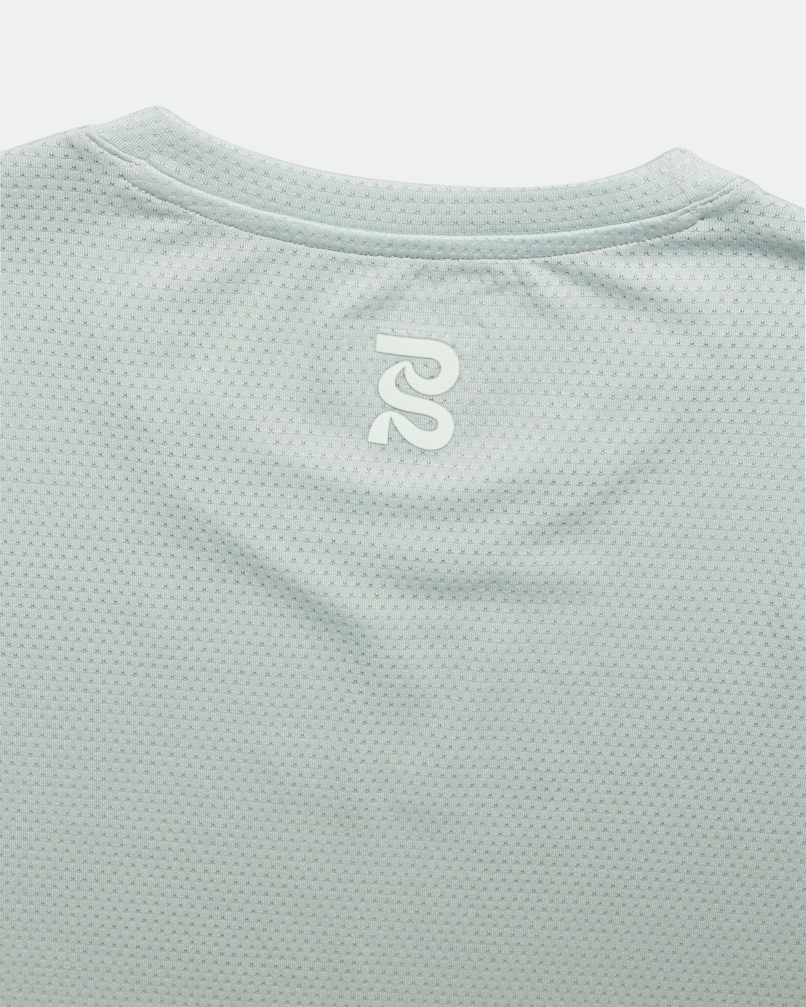 Bandit Running - Womens Micromesh Cropped Run Tee - Mist - Up There Athletics