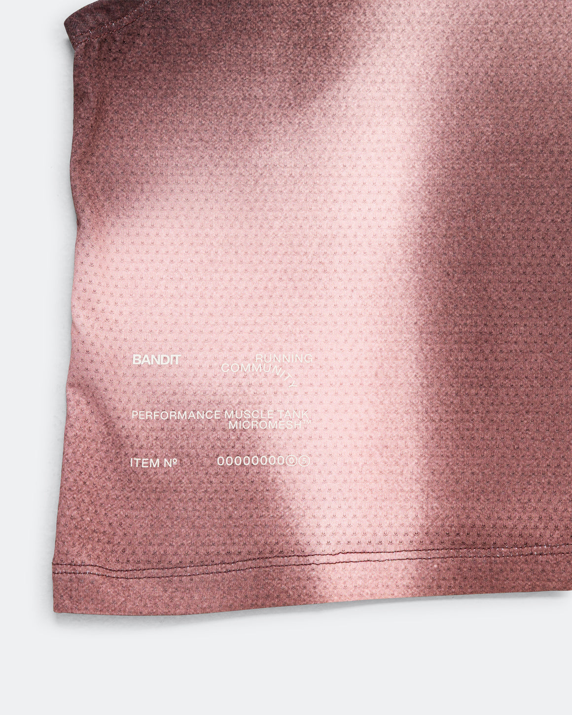Bandit Running - Womens Micromesh Run Tank - Flow StateMahogany Multi - Up There Athletics