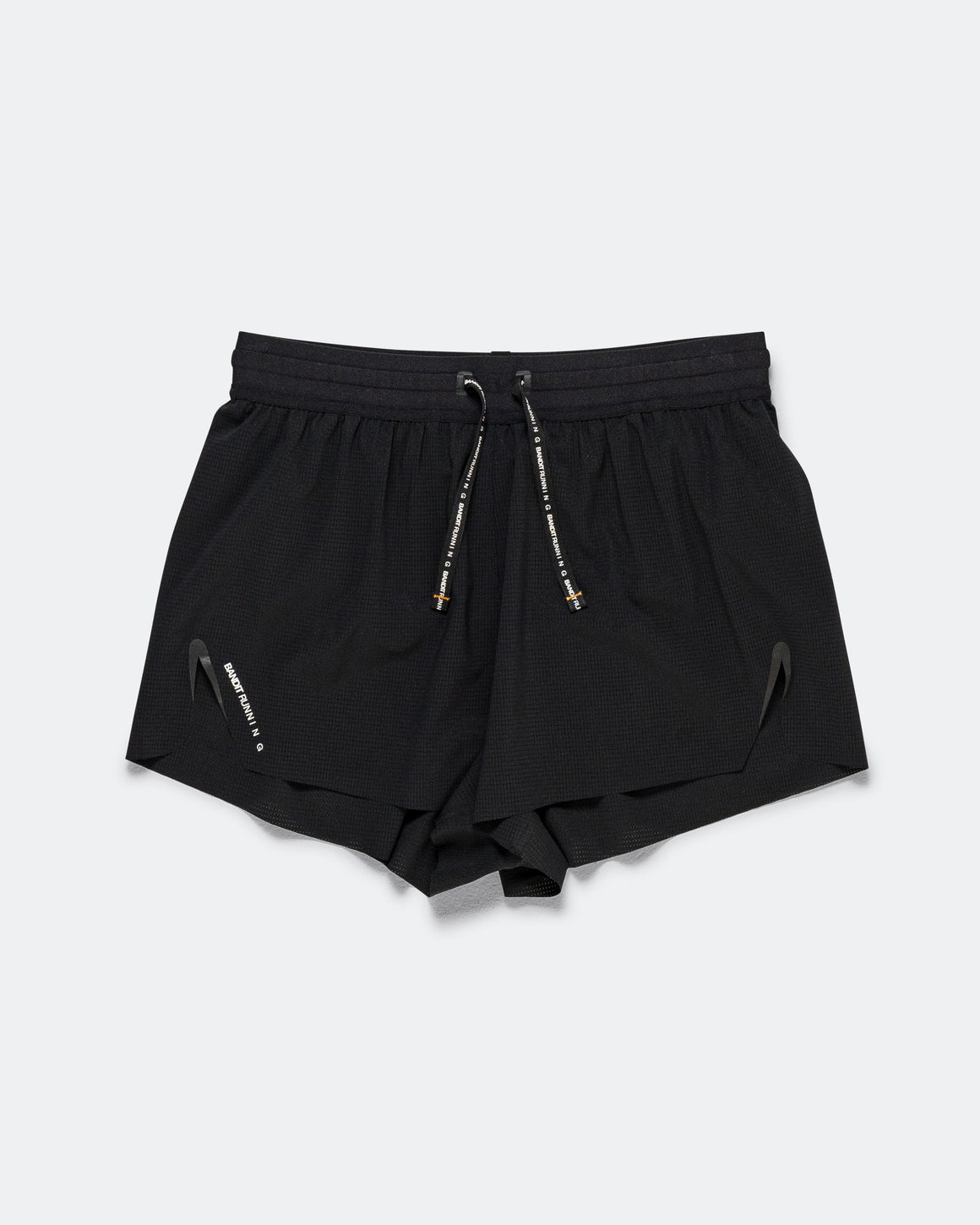 Bandit Running - Womens RipSpeed 3in Split Shorts - Black - Up There Athletics