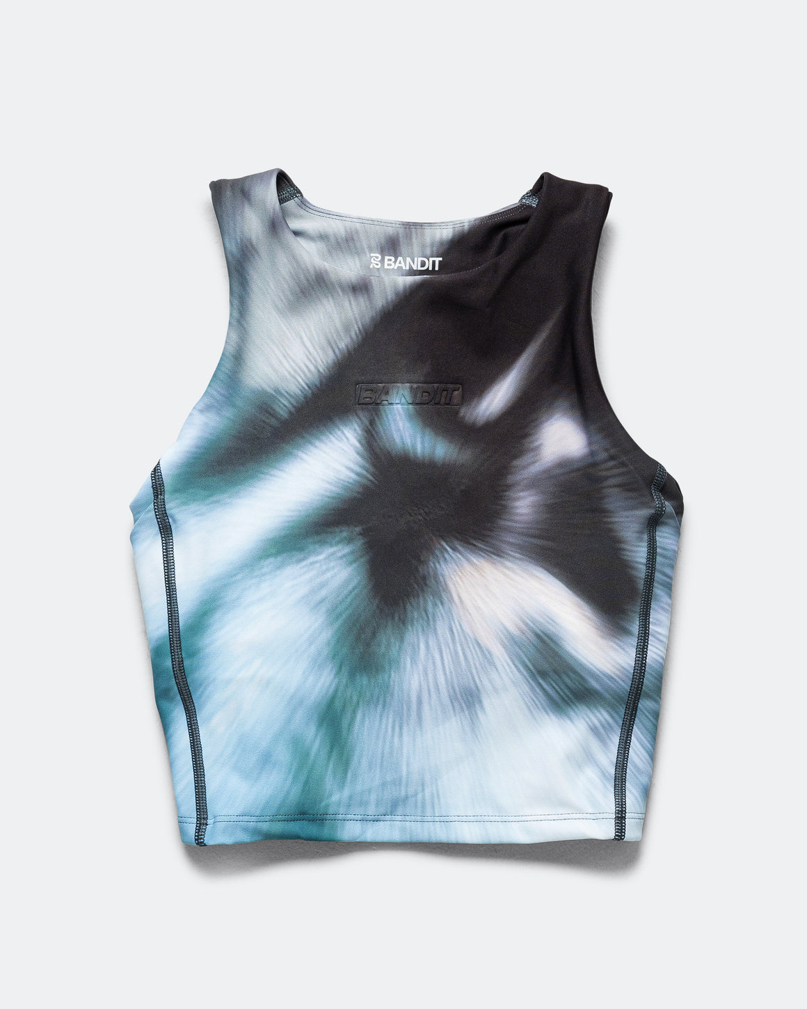 Bandit Running - Womens Stamina Race Crop - Storm Multi - Up There Athletics