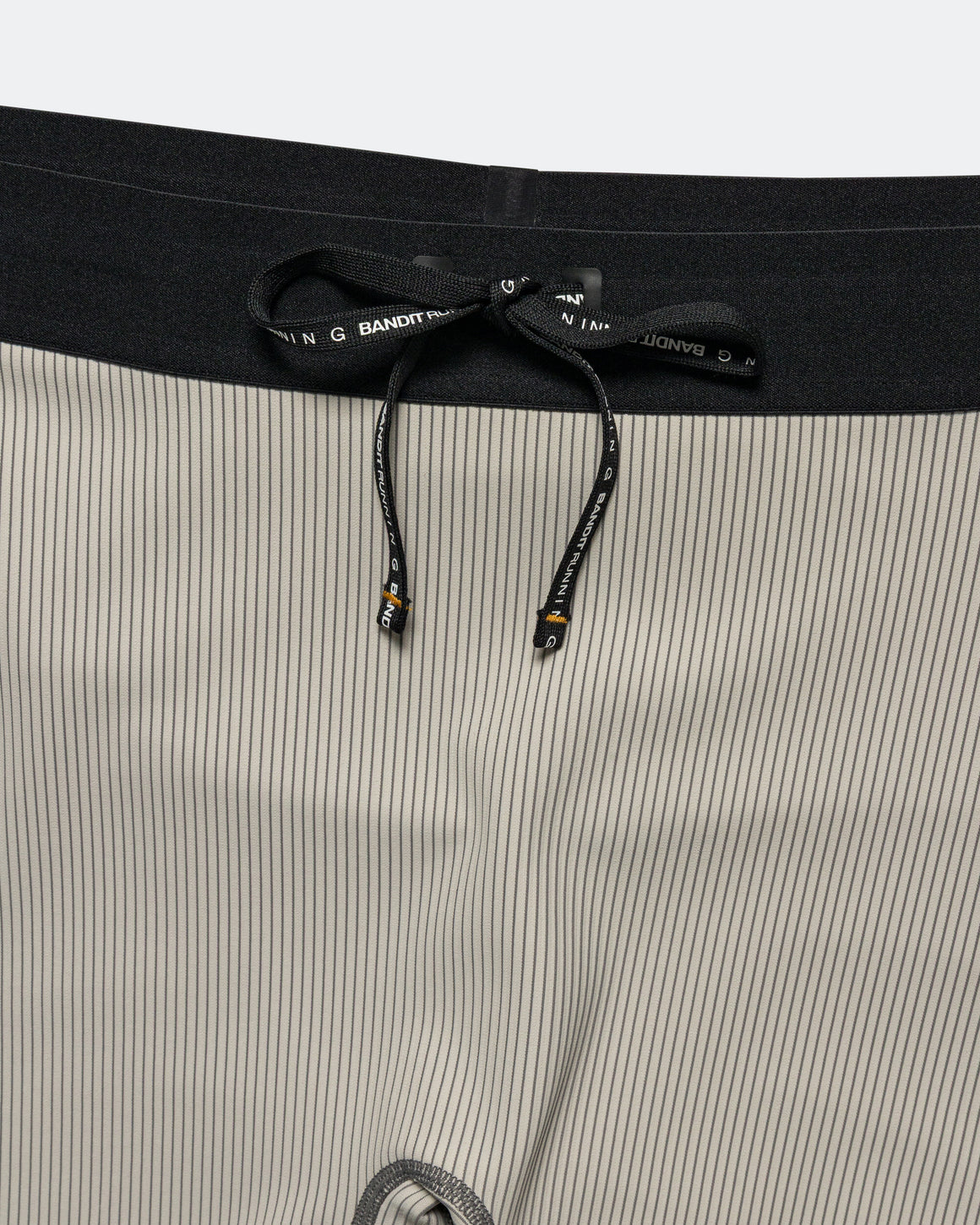 Bandit Running - Womens Striped Cadence 5in Compression Shorts - Plaster/Slate - Up There Athletics
