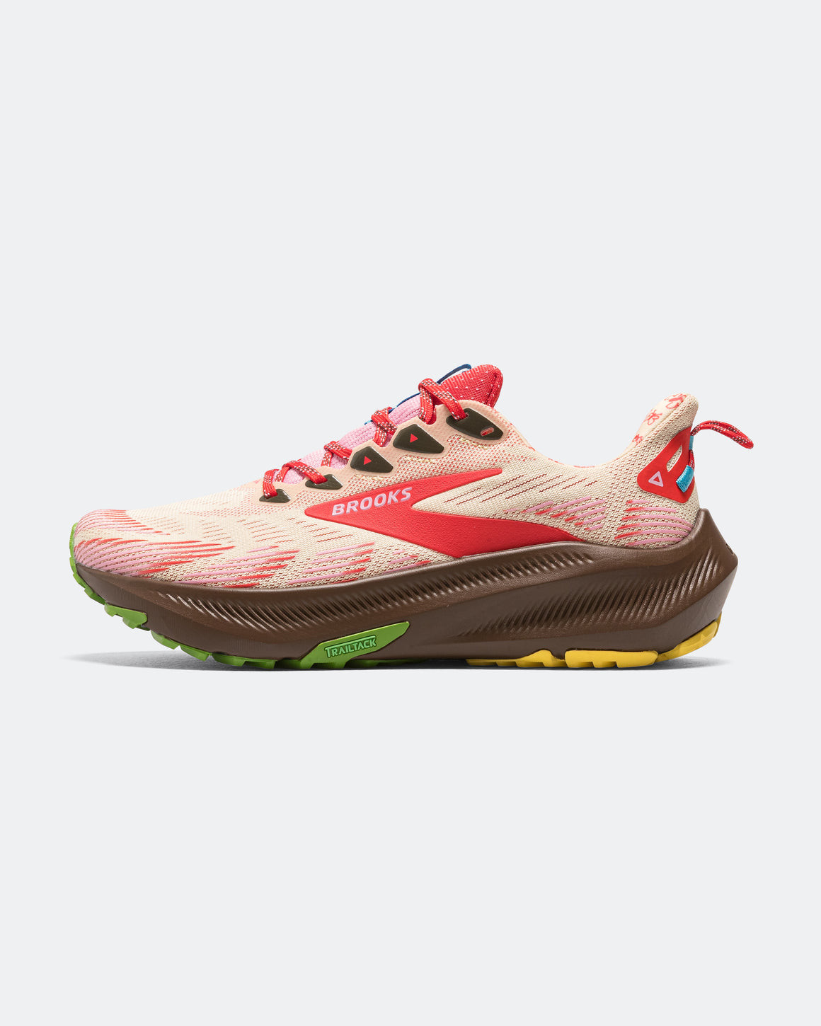 Brooks - Ghost Trail x Alex Zono - Poppy Red/Potting Soil - Up There Athletics