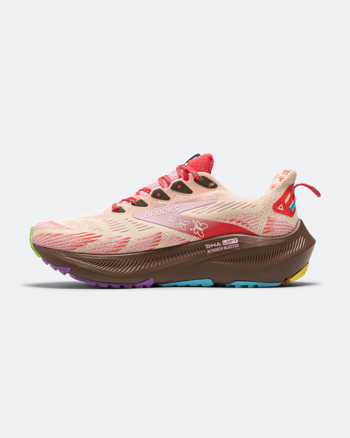 Brooks - Ghost Trail x Alex Zono - Poppy Red/Potting Soil - Up There Athletics