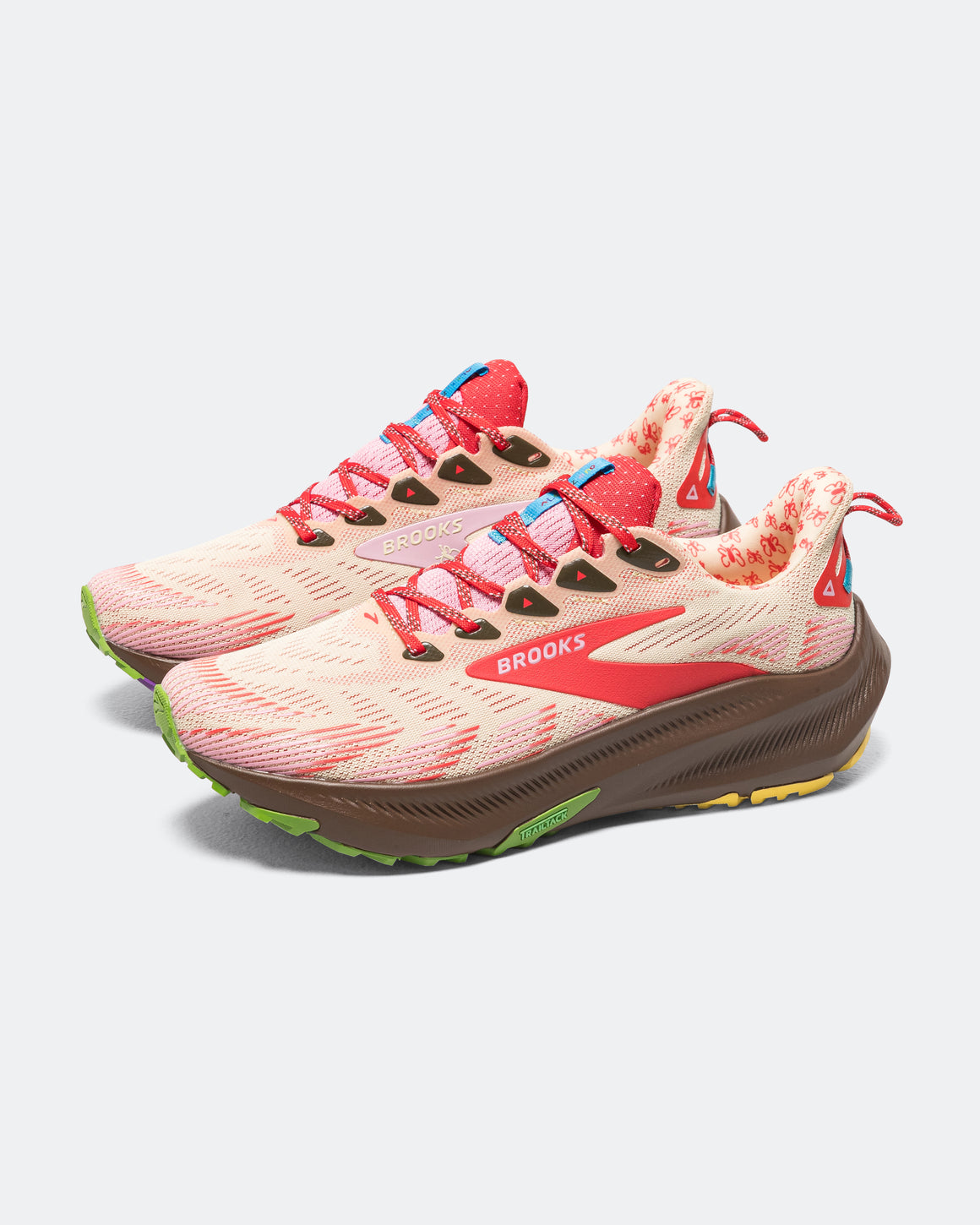 Brooks - Ghost Trail x Alex Zono - Poppy Red/Potting Soil - Up There Athletics