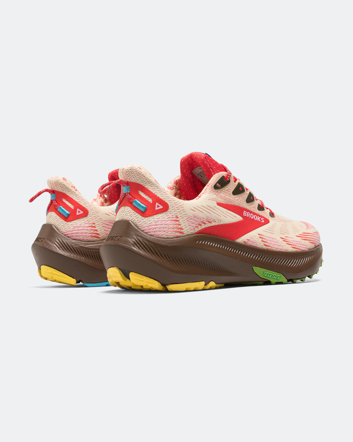 Brooks - Ghost Trail x Alex Zono - Poppy Red/Potting Soil - Up There Athletics