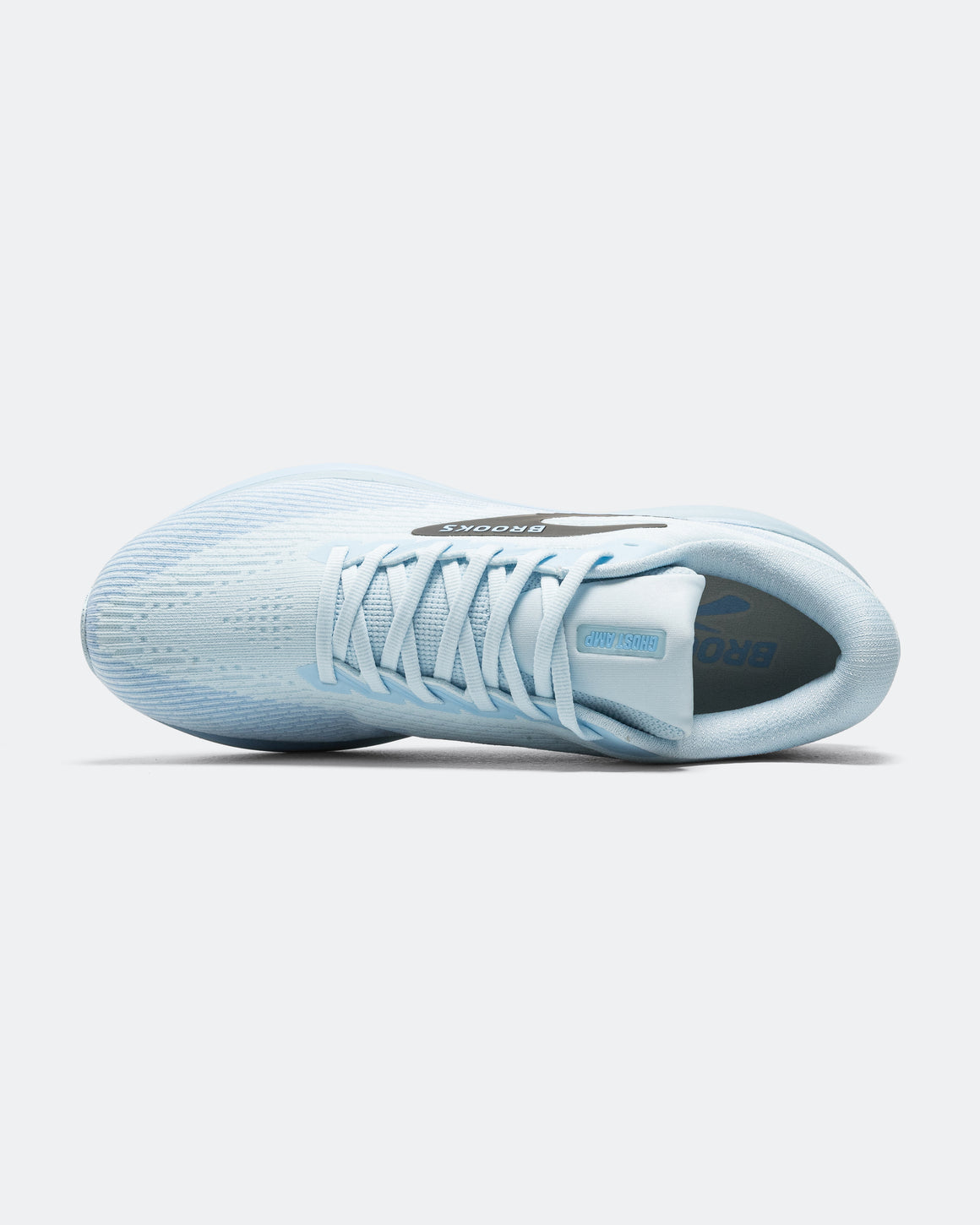 Brooks - Mens Ghost Amp - Blue/Blue-Black - Up There Athletics