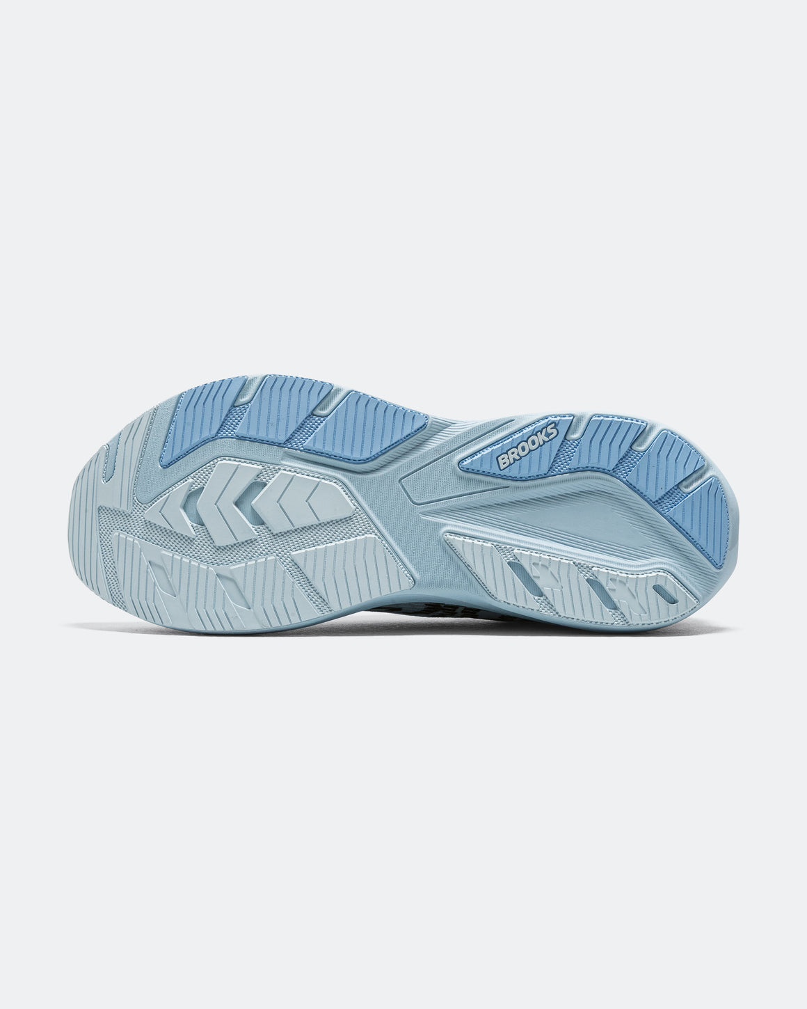 Brooks - Mens Ghost Amp - Blue/Blue-Black - Up There Athletics