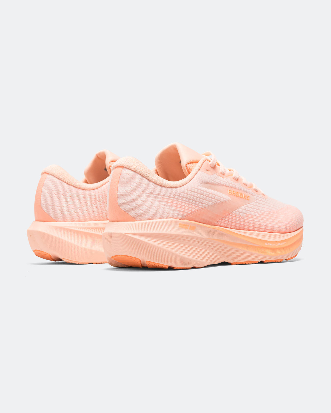 Brooks - Womens Ghost Amp - Peach/Peach-White - Up There Athletics