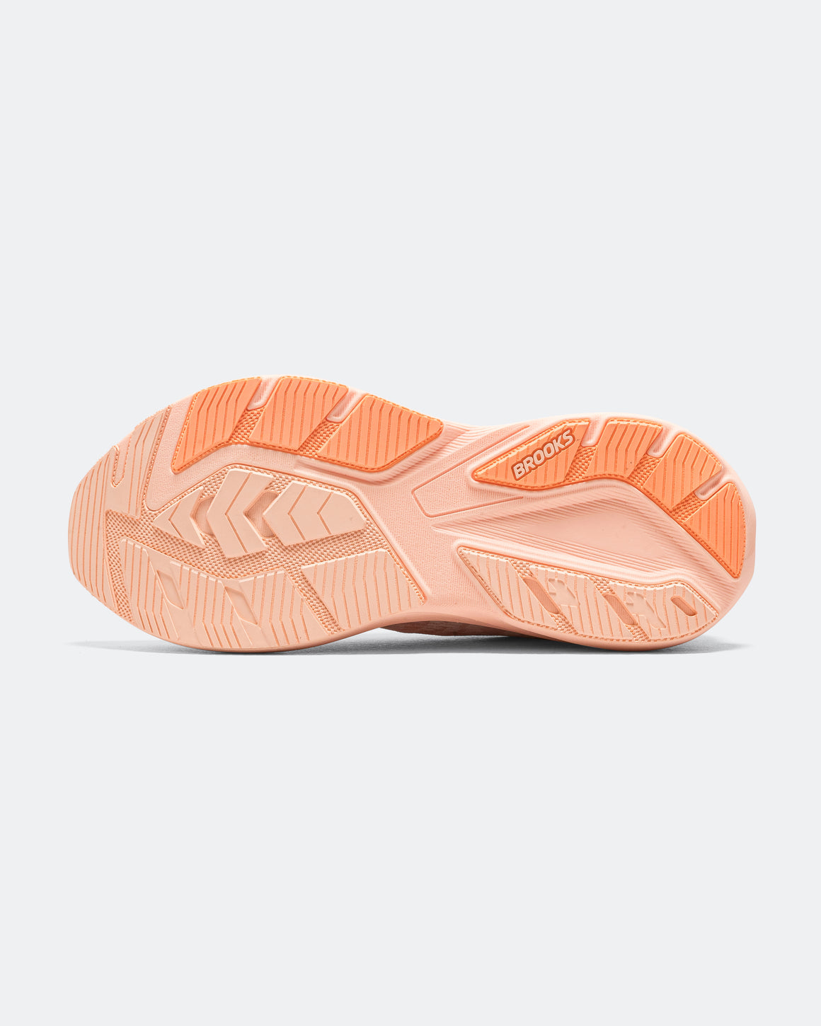 Brooks - Womens Ghost Amp - Peach/Peach-White - Up There Athletics