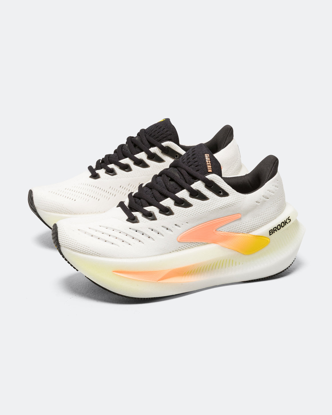 Brooks - Womens Glycerin Max 2 - White/Cyber Yellow-Nightlife - Up There Athletics