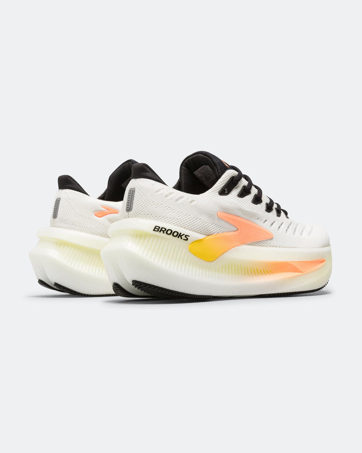 Brooks - Womens Glycerin Max 2 - White/Cyber Yellow-Nightlife - Up There Athletics