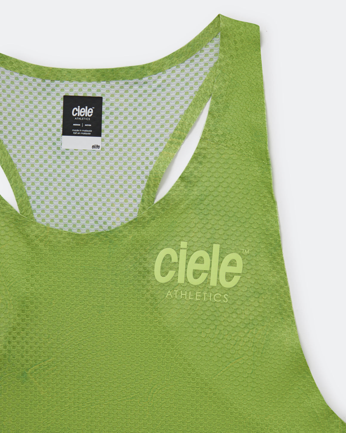 Ciele - Mens RDSinglet Horizon - Acid - Up There Athletics