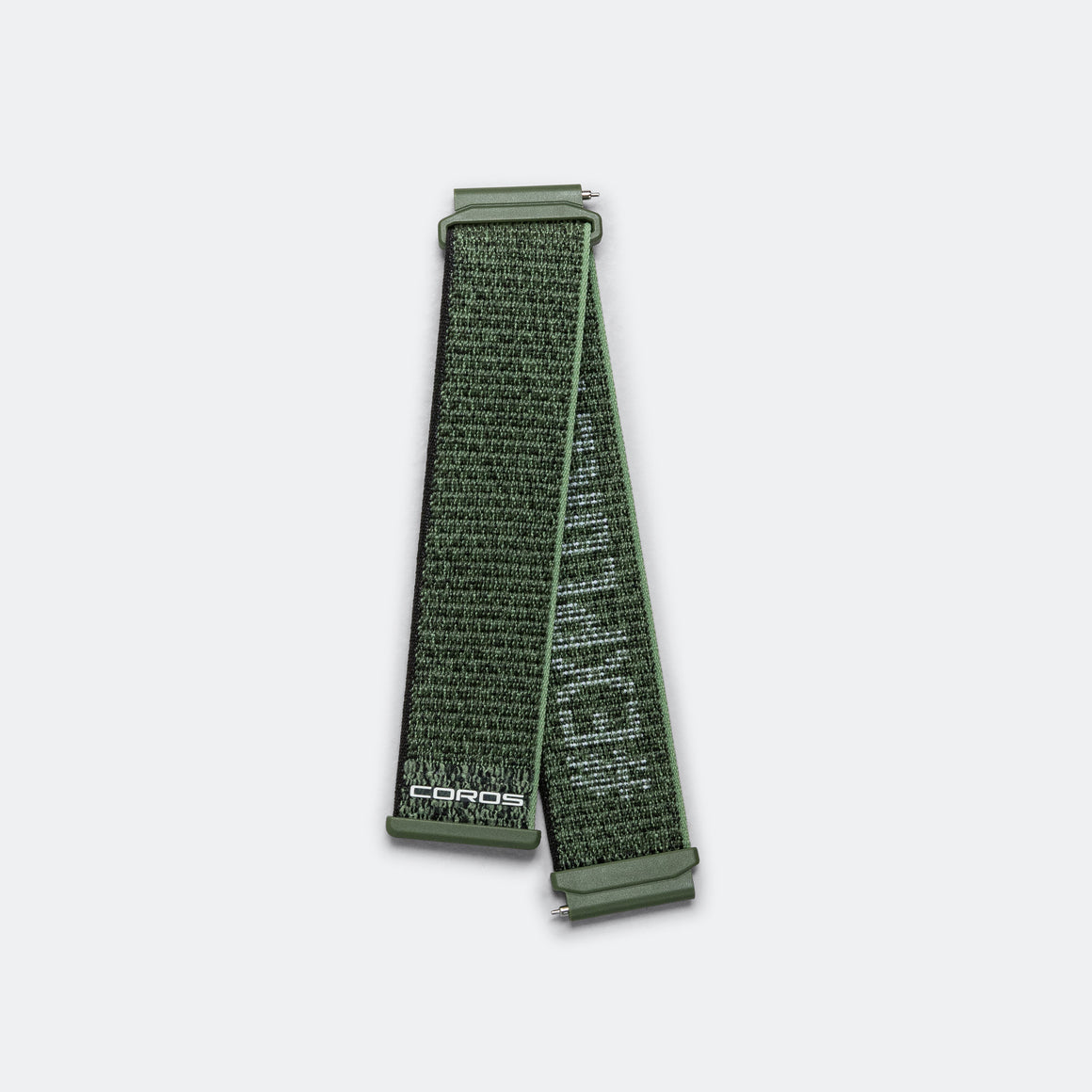 Coros - 22mm Nylon Band - Green - Up There Athletics