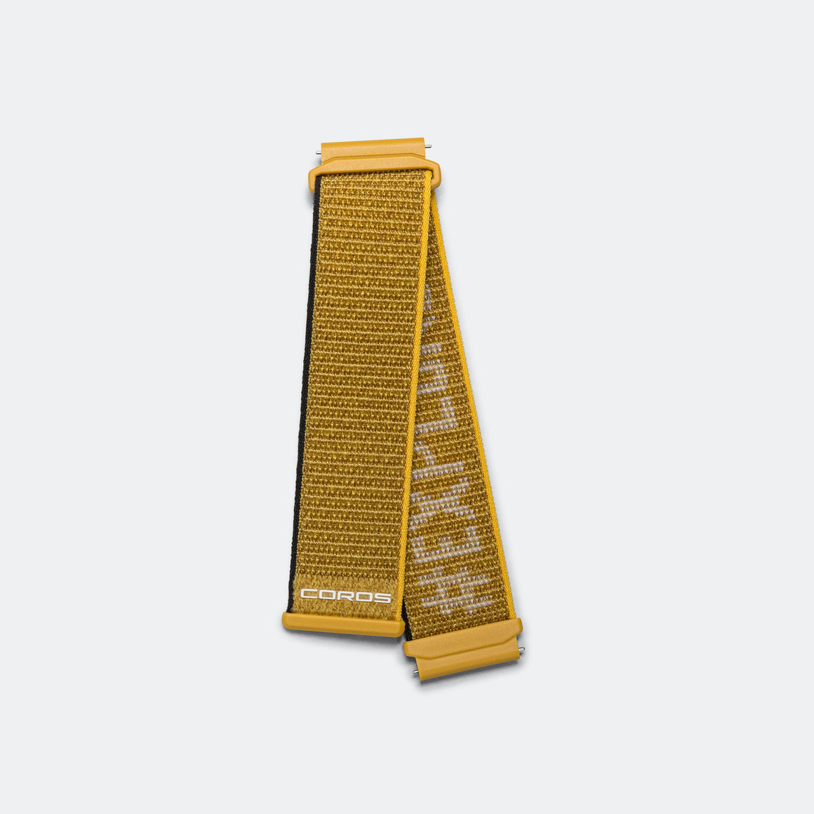 Coros - 22mm Nylon Band - Yellow - Up There Athletics