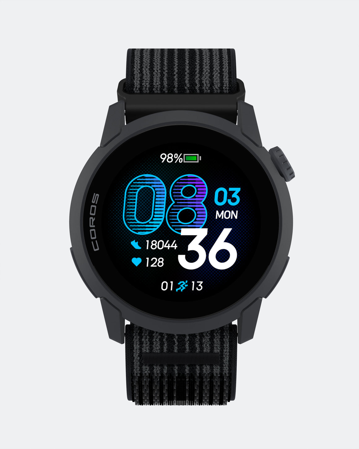 Coros - Pace 4 GPS Sport Watch - Black/Nylon Band - Up There Athletics