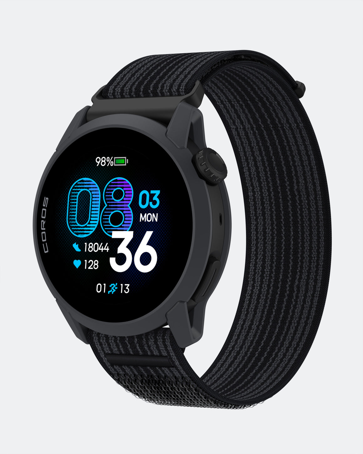 Coros - Pace 4 GPS Sport Watch - Black/Nylon Band - Up There Athletics