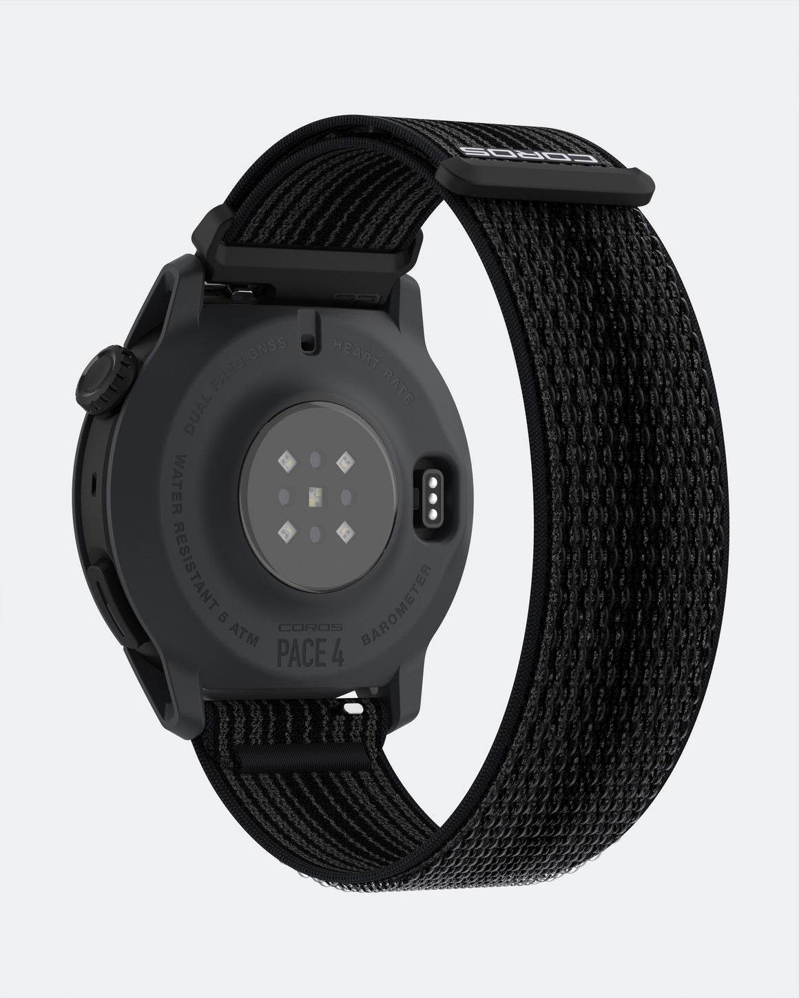 Coros - Pace 4 GPS Sport Watch - Black/Nylon Band - Up There Athletics