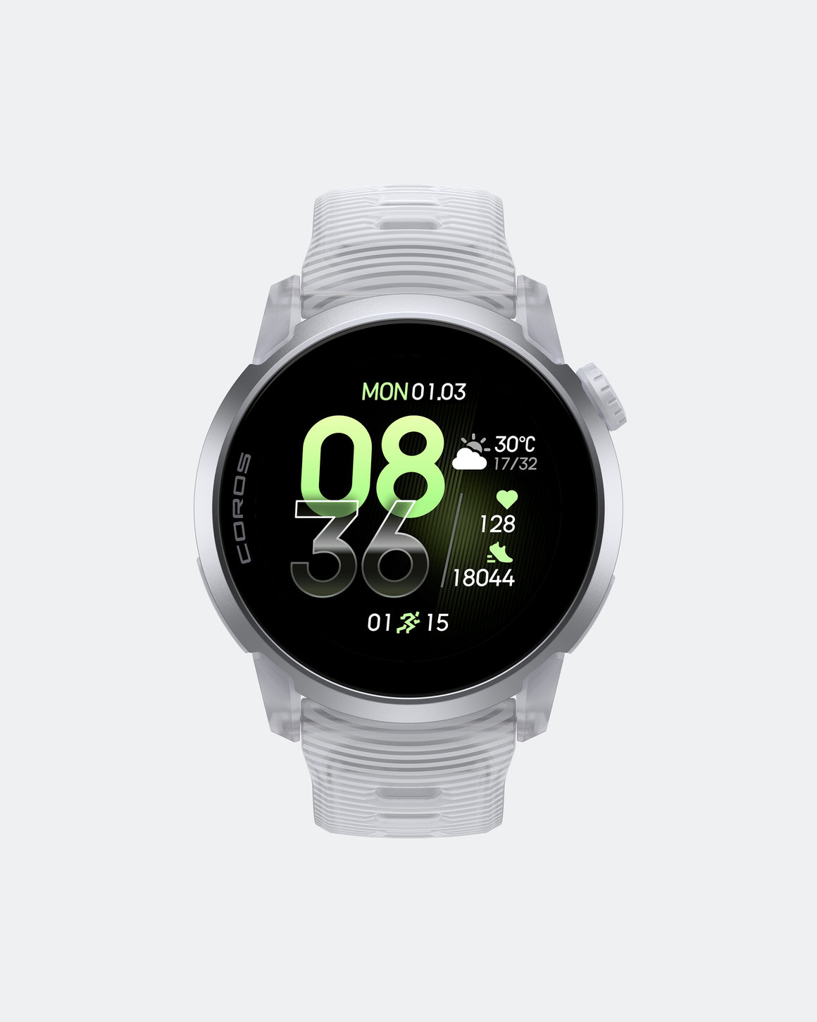 Coros - Pace 4 GPS Sport Watch - Cloud White - Up There Athletics