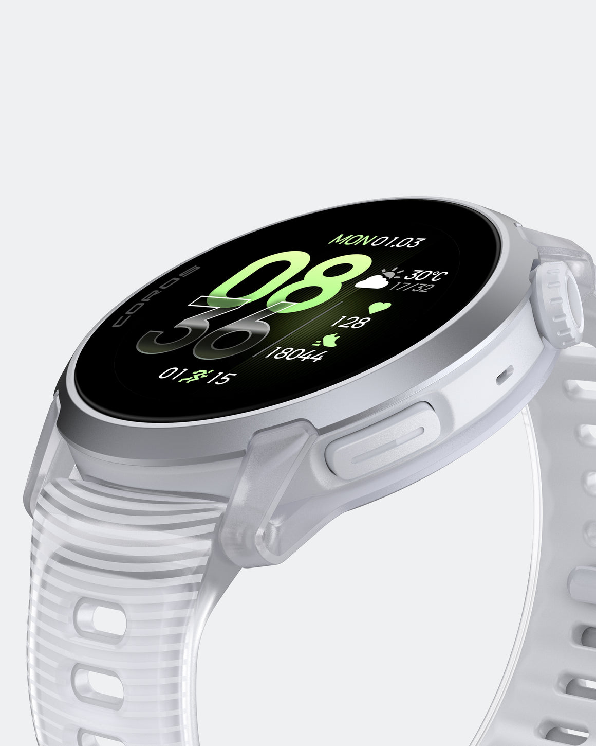 Coros - Pace 4 GPS Sport Watch - Cloud White - Up There Athletics