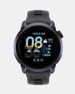 Crystal/Black Silicone Band