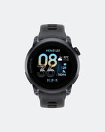 Crystal/Black Silicone Band