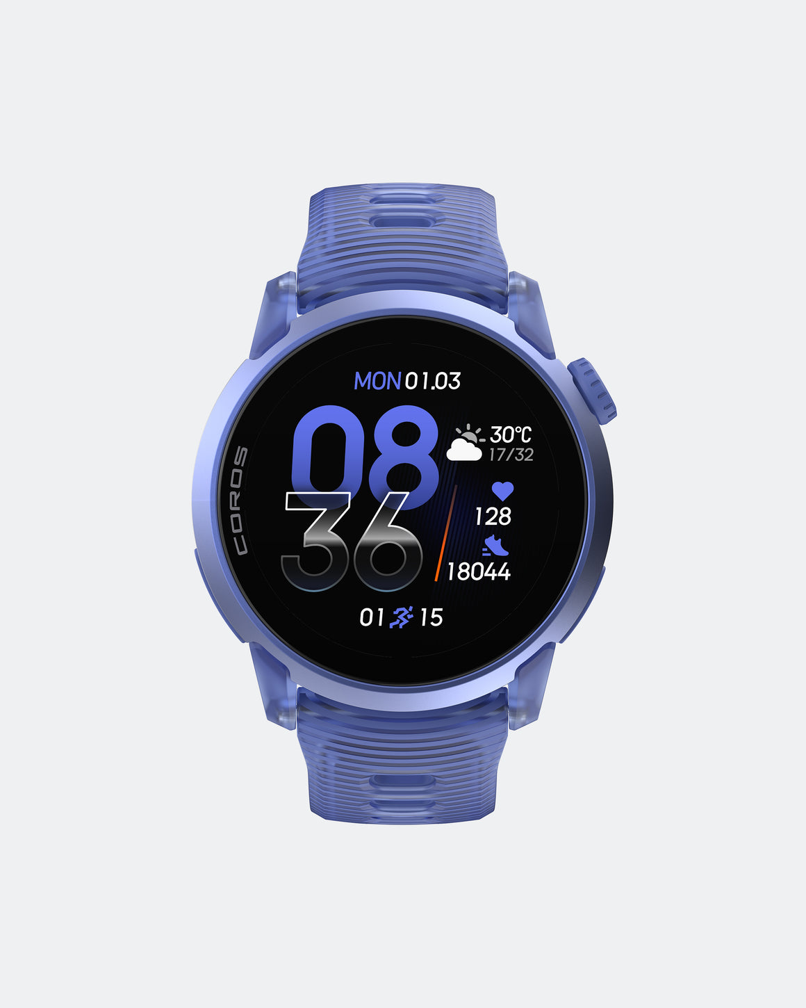 Coros - Pace 4 GPS Sport Watch - Ultra Violet/Silicone Band - Up There Athletics