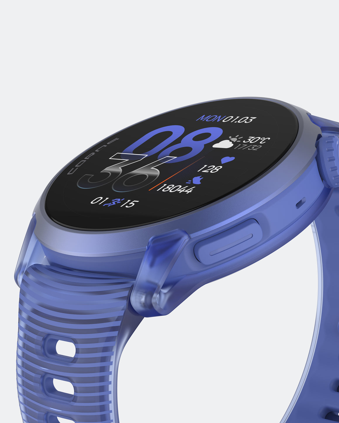 Coros - Pace 4 GPS Sport Watch - Ultra Violet/Silicone Band - Up There Athletics