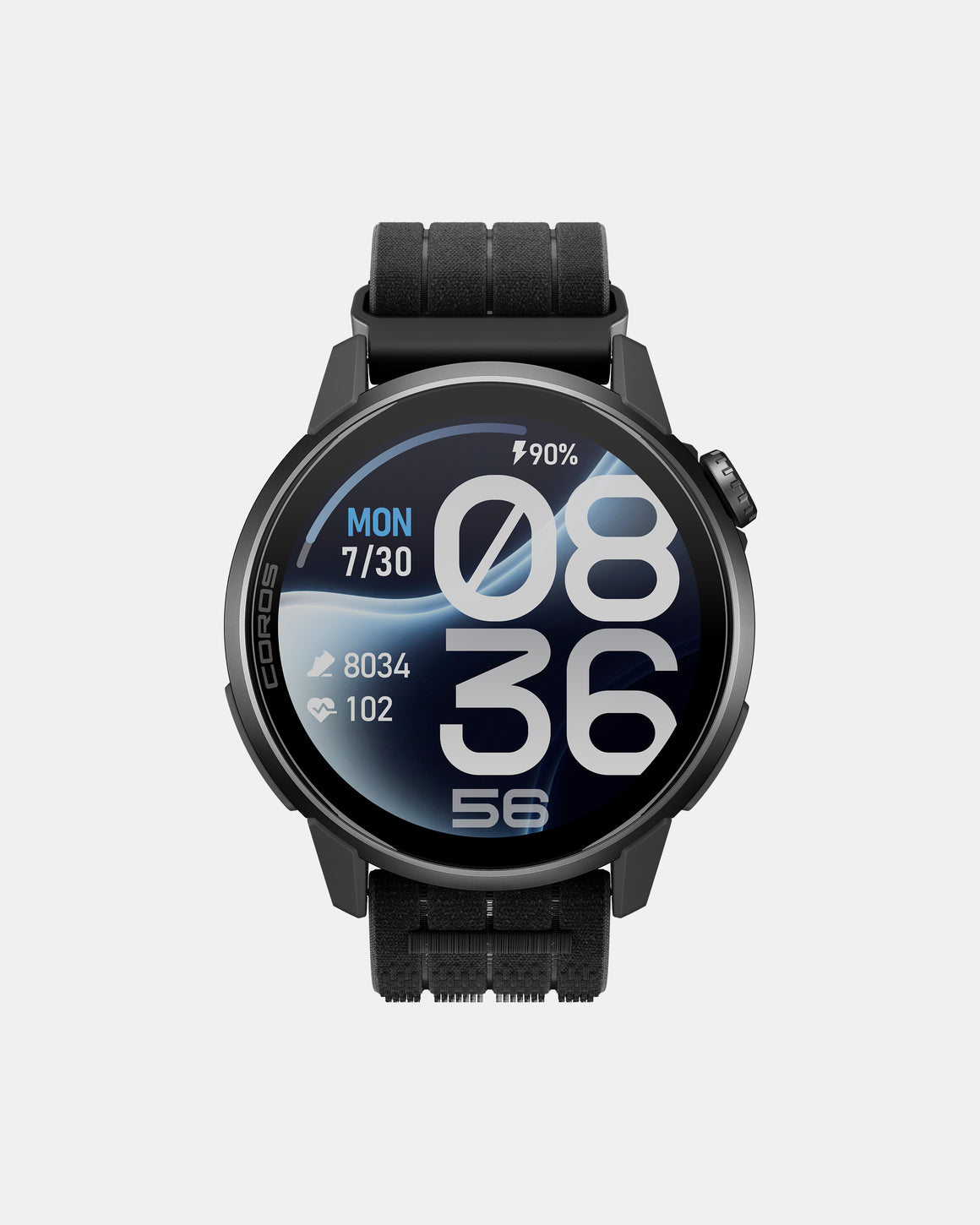 Coros - Pace 4 Pro GPS Sports Watch - Black/Nylon Band - Up There Athletics